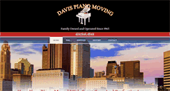 Desktop Screenshot of davispianomoving.com