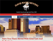 Tablet Screenshot of davispianomoving.com